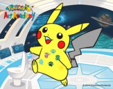 Pikachu en Pokémon Art Academy