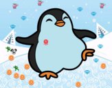 Pingüino bailando