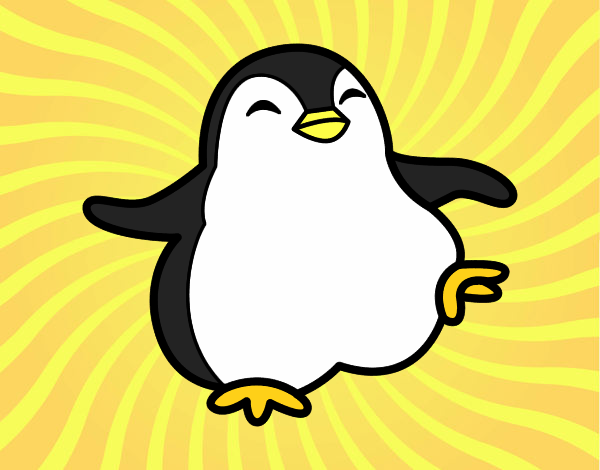 Pingüino bailando