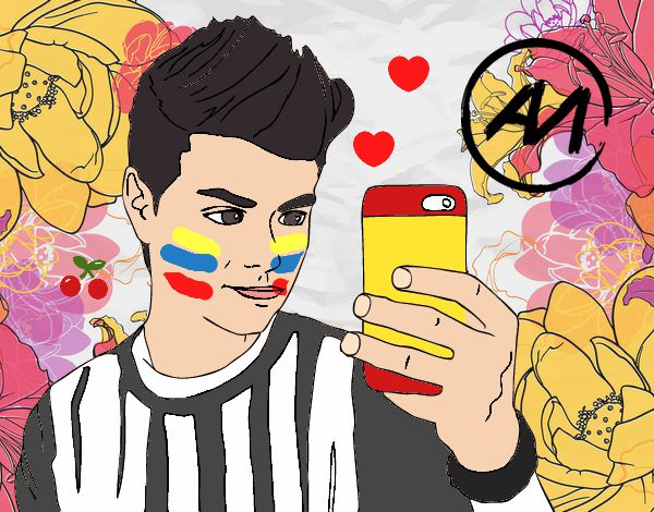 Abraham Mateo selfie