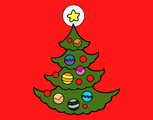 Árbol decorado