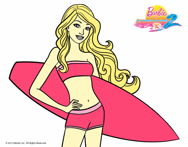 barbie acindo surf