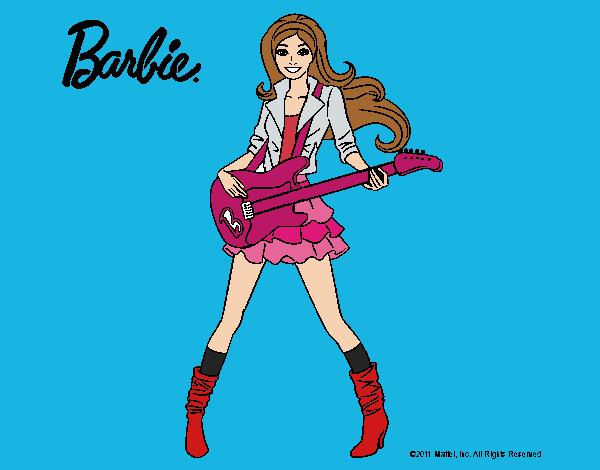 Barbie guitarrista