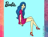 Barbie sentada