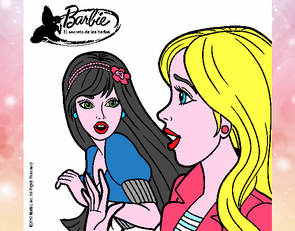 Barbie sorprendida