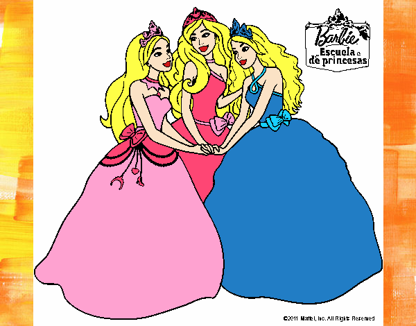 Barbie y sus amigas princesas