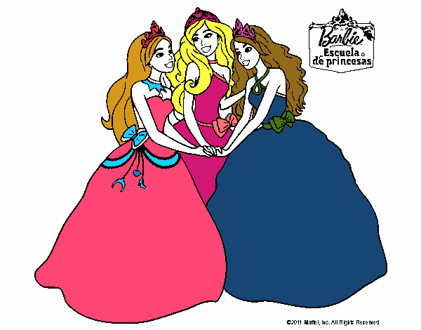 Barbie y sus amigas princesas