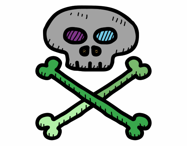 Calavera pirata