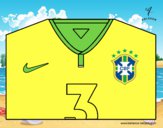 Camiseta del mundial de fútbol 2014 de Brasil