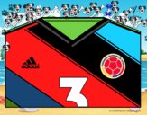 Camiseta del mundial de fútbol 2014 de Colombia