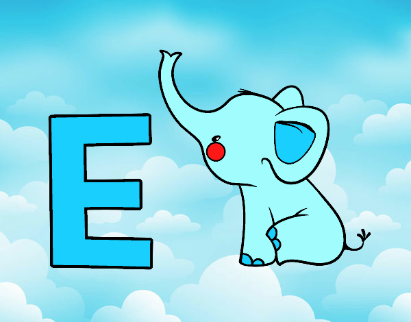 e de elefante