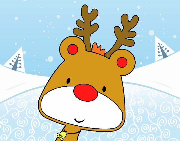 Rudolph reno santa claus camiseta reno cuerno cabeza dibujos animados  png  PNGWing
