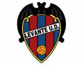 Dibujo Escudo del Levante UD pintado por LucasArter