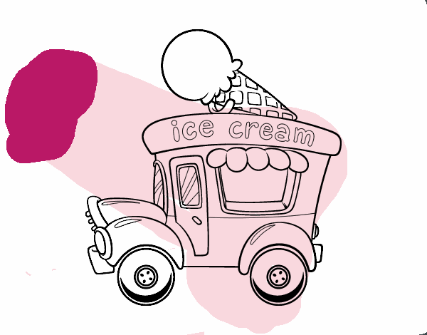 Food truck de helados