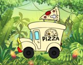 Food truck de pizza