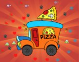 Food truck de pizza