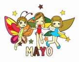 Dibujo Mayo pintado por elimanya