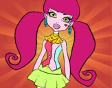 Dibujo Monster High Draculaura pintado por patrixxx