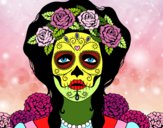 Mujer calavera mejicana