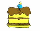 Pastel de cumpleaños