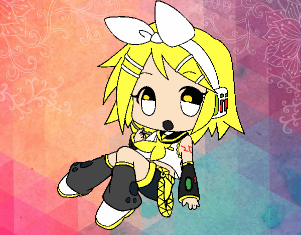 hola soy rin kagamine