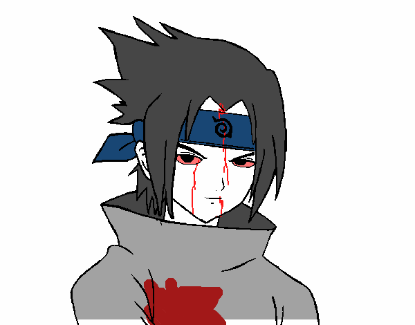 Sasuke enfadado