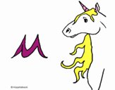 Dibujo Unicornio 2 pintado por Claudette
