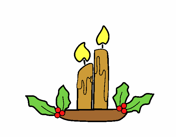 Velas de navidad