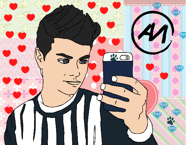 Abraham Mateo selfie