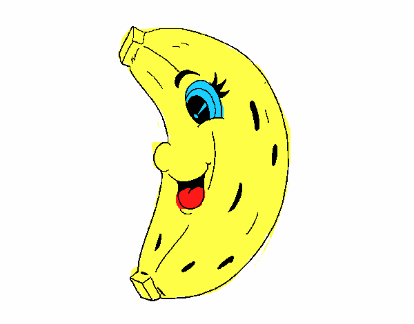 Banana feliz