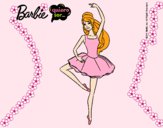 Dibujo Barbie bailarina de ballet pintado por LunaLunita