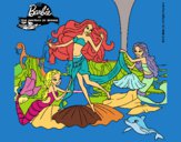 Barbie con sirenas