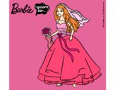 Barbie vestida de novia