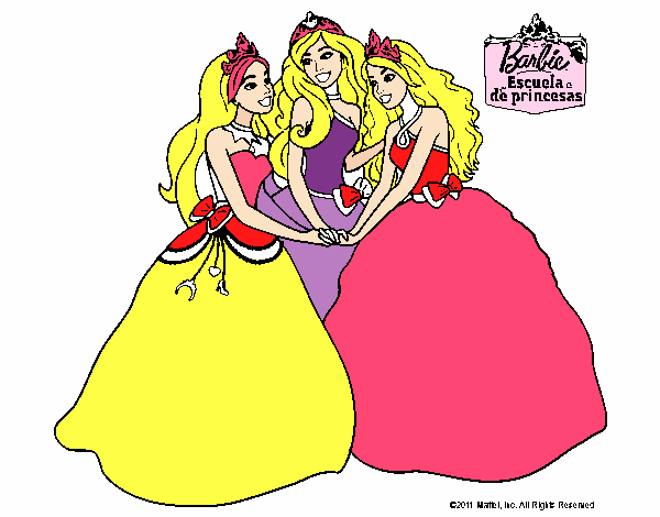 Barbie y sus amigas princesas