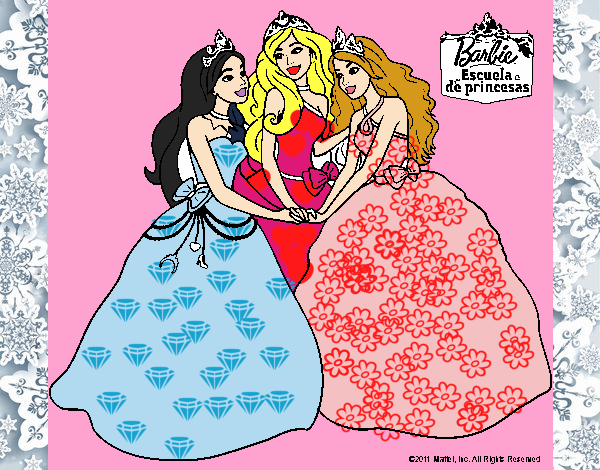 Barbie y sus amigas princesas