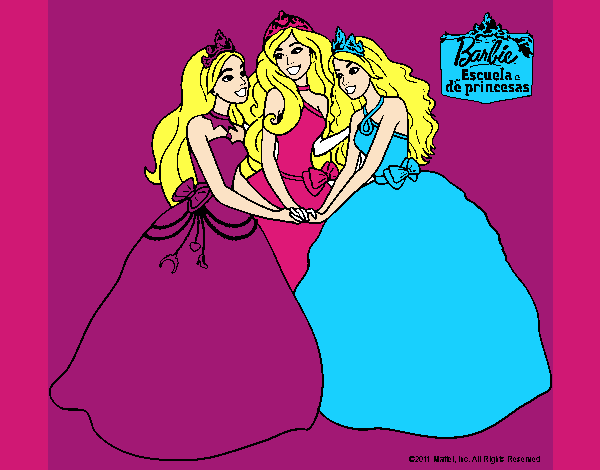 Barbie y sus amigas princesas