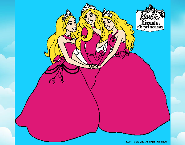 Barbie y sus amigas princesas