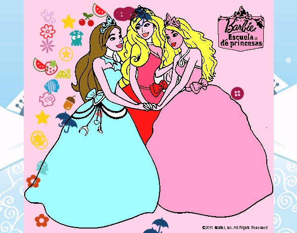 Barbie y sus amigas princesas