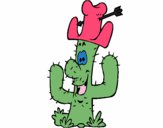 Cactus con sombrero