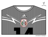 Camiseta del mundial de fútbol 2014 de México