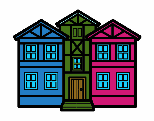 casas coloridas 