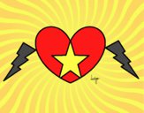 Corazón estrella