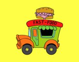 Food truck de hamburguesas