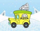 Food truck de pizza