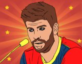 Gerard Piqué en rueda de prensa