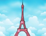 Dibujo La torre Eiffel pintado por LunaLunita
