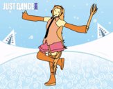 Dibujo Miku Just Dance pintado por LunaLunita