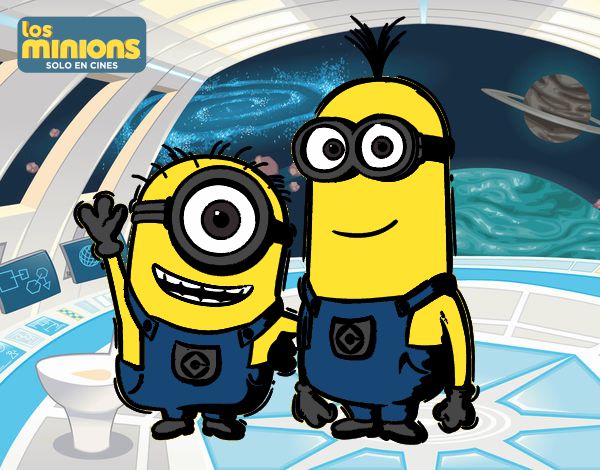 Minions - Carl y Kevin