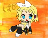 Dibujo Rin Kagamine pintado por ayuma