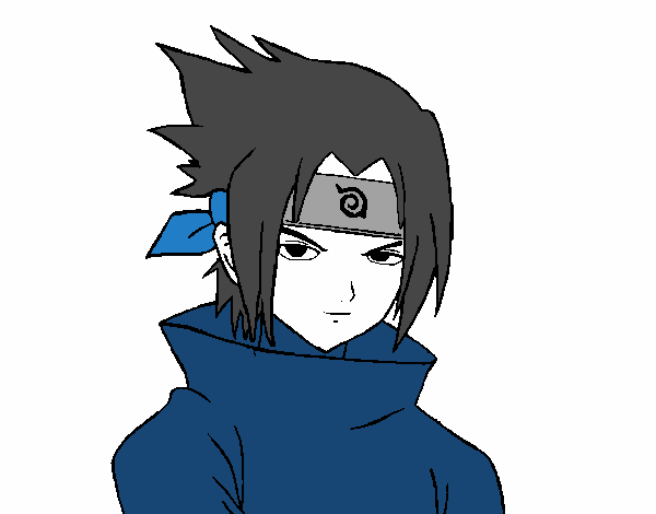 Sasuke enfadado